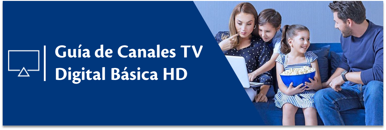 Al borde logo Envío Guía de Canales TV Digital Básica HD | Hogar – Tigo El Salvador